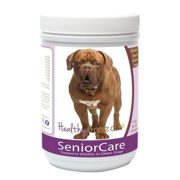 Healthy Breeds 840235164135 Dogue de Bordeaux Senior Dog Care Soft Chews