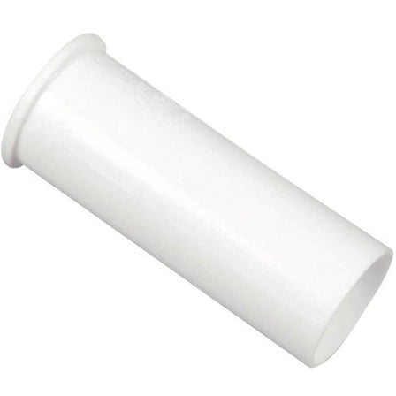 TAILPIECE FLANGE 1-1/2ODX4 WHT