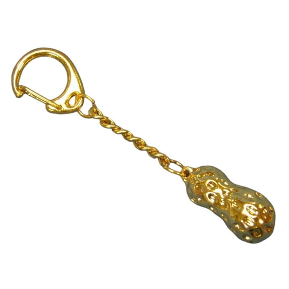 Feng Shui Peanut Talisman Amulet Keychain