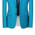 thumbnail image 4 of guisaled Suits for Men Big and Tall Classic Fit Slim Wedding Suit Notch Lapel Button Up Blazer Jacket Pants 2 Piece Sets Outfits, 4 of 6