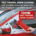 thumbnail image 5 of Mini Turbo Snow Blower, 130,000 RPM Mini LED Turbo Snow Blower for Car with Dual Mode Design, Portable Snow Whiz Turbo Blower Ideal for Vehicle Snow Removal and Home Cleaning, 5 of 7