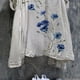 thumbnail image 4 of Vestido HUOGUO Vintage Floral Manga 3/4 para mujer, talla grande, 4 of 5