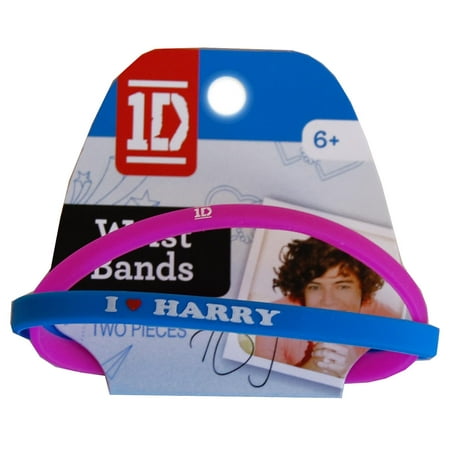 One Direction Wristband - 1D One Direction Wrist Band 2-Pack: Harry