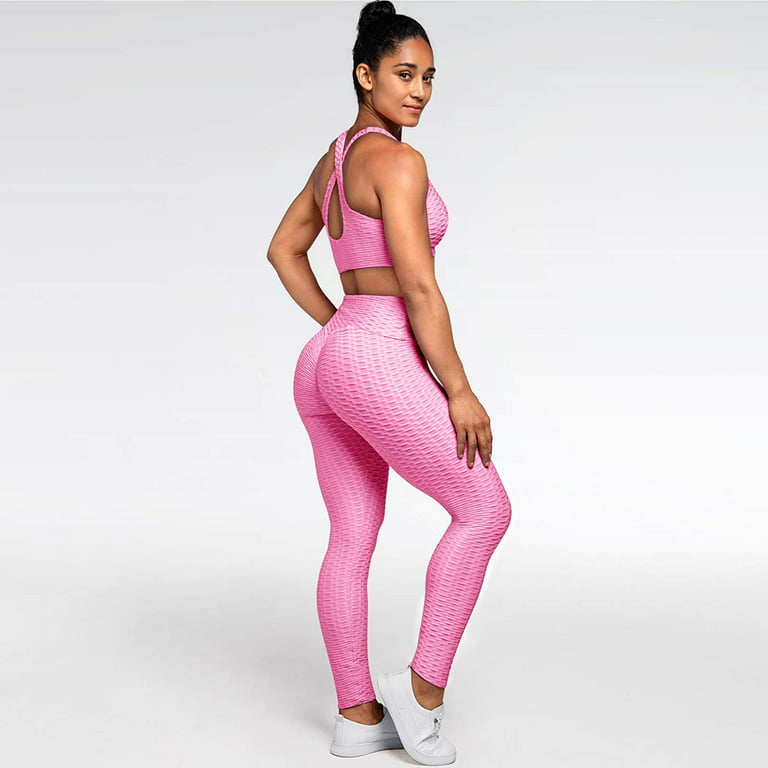 Push Up Yoga Leggings: Seamless, Gym Ready Pants For Women Peach