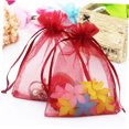 thumbnail image 4 of Greenadscape 100Ud Bolsas De Organza Con De Cordón Para Empacar Dulces Y Regalos, 4 of 7