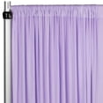 thumbnail image 1 of Spandex 4-Way Stretch Photo Backdrop Drape Curtain w/4" Rod Pockets Stretchable&Lightweight 16Ft x 60"(1 Panel Only) Lavender for Wedding, Trade Show, Party, Gift Opening Stage Backdrop Décor, 1 of 3