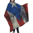thumbnail image 6 of Crack Puerto Rico Flag Salon Barber Cape - Professional Hairdressing Waterproof Hair Cutting Cape With Adjustable Snap Closure-Haircut Apron For Hair Stylist And Home Use-55''X66'', 6 of 9