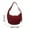 58-red, variant on 38x33cm Nylon Slouchy Crossbody Shoulder Bag for Women, Large Tote with Multiple Pockets, Adjustable Strap, Student Class Fashion Handbag