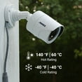 thumbnail image 4 of ANNKE 8CH 1080P Outdoor CCTV Video Home Security 4PCS White Bullet Weatherproof Camera System Surveillance Kits with No Hard Drive Disk, 4 of 9