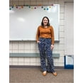 thumbnail image 3 of Sherrylily Women High Waisted Palazzo Pants Belted Wide Leg Long Trousers with Pockets, 3 of 3