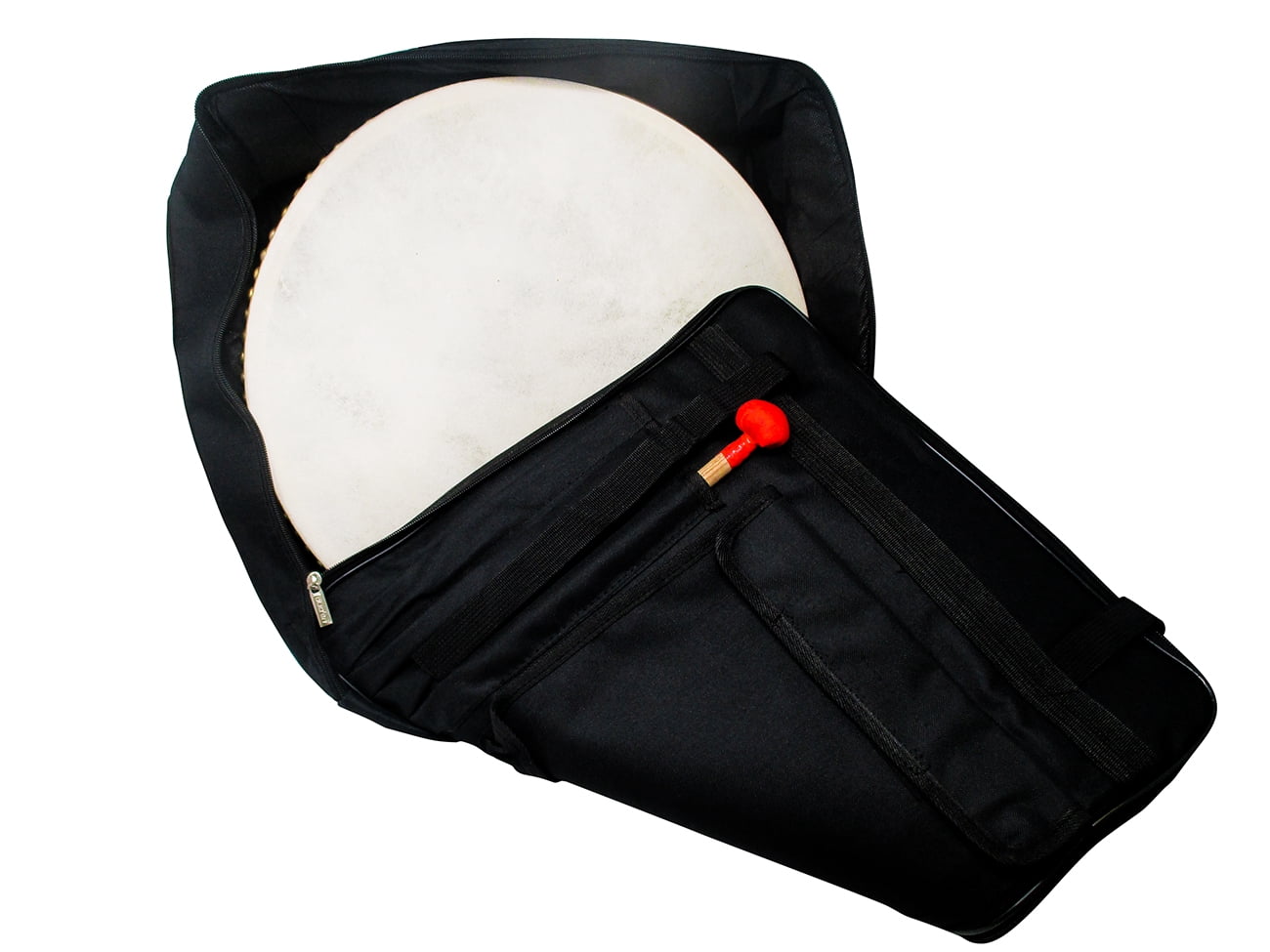 16 Inch Percussion Buffalo Tambourine Hand Drum Padded Case by Melrose Music Co. (DRUM NOT INCLUDED)