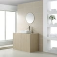 thumbnail image 5 of KRAUS Rectangular Ceramic Vessel Bathroom Sink in White with Pop-Up Drain in Satin Nickel, 5 of 6