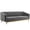 Gray, variant on Maklaine Vertical Channel Tufted Performance Velvet Sofa in Gray
