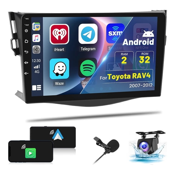 Torovo Car Radio Stereo Toyota RAV4 2007-2012 Android Carplay GPS 2 32G