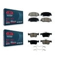 thumbnail image 1 of CMX Front Rear Ceramic Brake Pads Kit for Car 2019-2022 Honda Insight KCX-100707, 1 of 9
