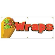 72 in. Concession Stand Food Truck Single Sided Banner - Wraps