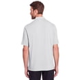 thumbnail image 2 of North End NE100 Men's JAQ Snap-Up Stretch Performance Polo-Platinum-S, 2 of 3