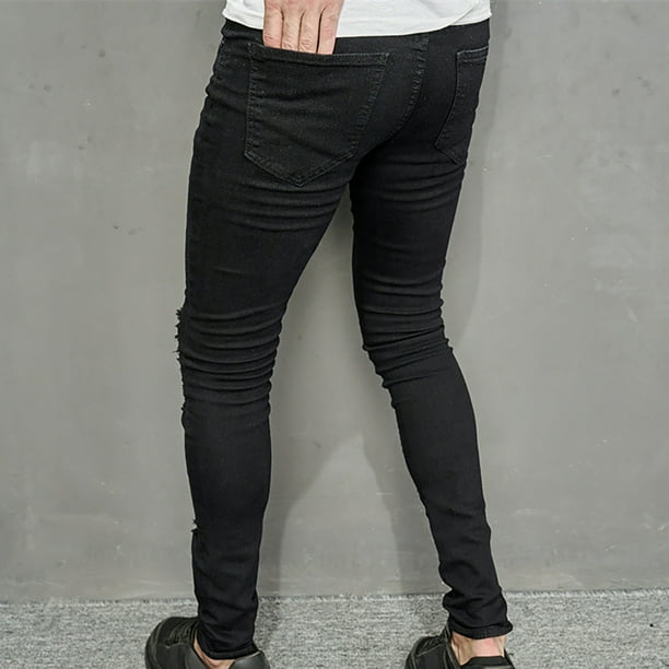Jeans for Men 2023 Classic Moto Casual Denim Cotton Straight