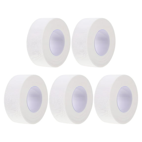 QARUN 5 Rolls of Breathable Medical Tape Self-adhesive Surgical Tape Supple Medical Tape