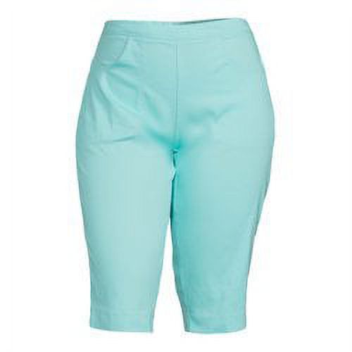 Just My Size Women's Plus Size Pull On 2 Pocket Stretch Capri - image 5 of 7