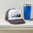 thumbnail image 6 of CafePress - Mountain Biking - Adjustable Unisex Printed Trucker Hat with Mesh Back, 6 of 9