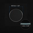 thumbnail image 2 of Uxcell 18pcs Watch Crystal Glass Lens, 31mm Flat Round Glasses Replacement Parts for Watchmaker Repair, Clear, 2 of 7