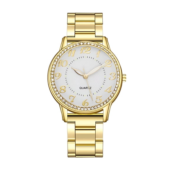 DESIGNICE Women's Luxury Quartz Watch Stainless Steel Dial Casual Bracelet Watch