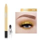 thumbnail image 1 of Lápiz de sombra de ojos brillante para mujer, maquillaje cosmético, oro, plata, negro, azul, marrón, larga duración, resistente al agua, delineador de ojos con purpurina, AM225 （09, 1 of 5