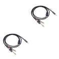 thumbnail image 3 of Cable de audio Methold Dual RCA Giratorio 1M Antioxidante Carcasa de aleación de aluminio, 3 of 5