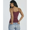 thumbnail image 4 of 5 Pack: Women's Ribbed Spaghetti Strap Camisole Seamless Tank Top, 4 of 6