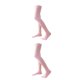 thumbnail image 3 of Qarigey 1 par de calcetines hasta la rodilla para mujer de 32 cm, estilo pijo antideslizante, medias hasta el muslo Rosa 2Conjunto, 3 of 6