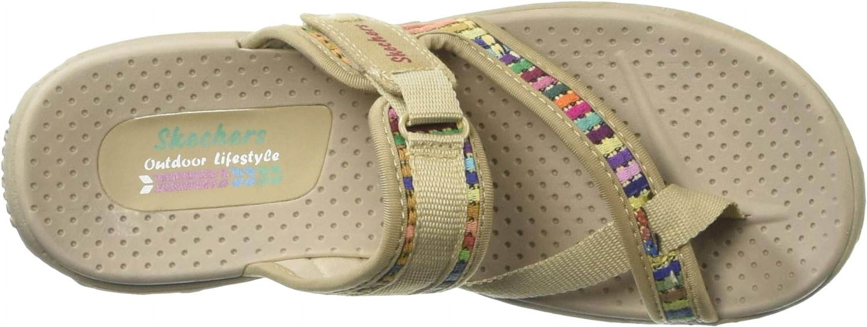 skechers sandals with toe loop