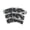 Black, variant on 8" Iron-On Numbers by Make Market