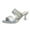 Silver, variant on OAVQHLG3B Sandals for Women Summer Ladies Breathable Cloth Slippers Sandals Casual Flat Women's Shoes