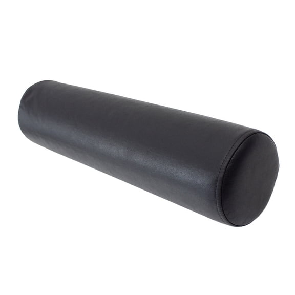 XmhyTop-A Cervical Neck Roll Pillow for Sleeping, Decorative Cylinder Bolster Pillow, Supportive Bed Rest Pillow, 40x12x12cm, 1-Piece,Style B,Black