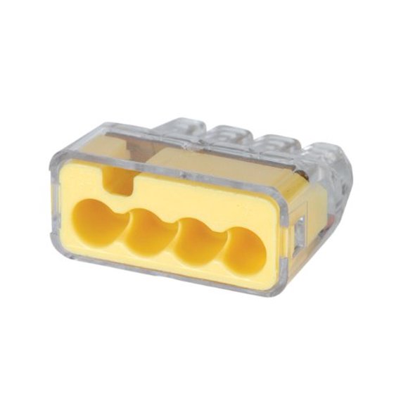 Ideal 30-1034J In-Sure Push-In Wire Connectors, Jar of 200
