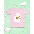 thumbnail image 3 of Cute Doodle Ghost W Heart T-Shirt Infant -Image by Shutterstock,  6 Months, 3 of 4