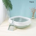 thumbnail image 1 of Cat Toilet Basin,Cat Litter Pan Large Cat Poop Pan Cat Litter Pan High-Precision Functionality, 1 of 6