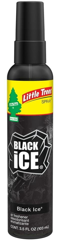 Little Trees Black Ice Scent Car Spray Air Fresheners Non-Aerosol 3.5oz 12 PACK