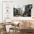 thumbnail image 5 of Elephant Stock Nyc Wall Art - Horizontal Canvas Wall Art - Living Room Wall Decor - City Canvas - Orange And Gray Decor - 24" x 16", 5 of 8