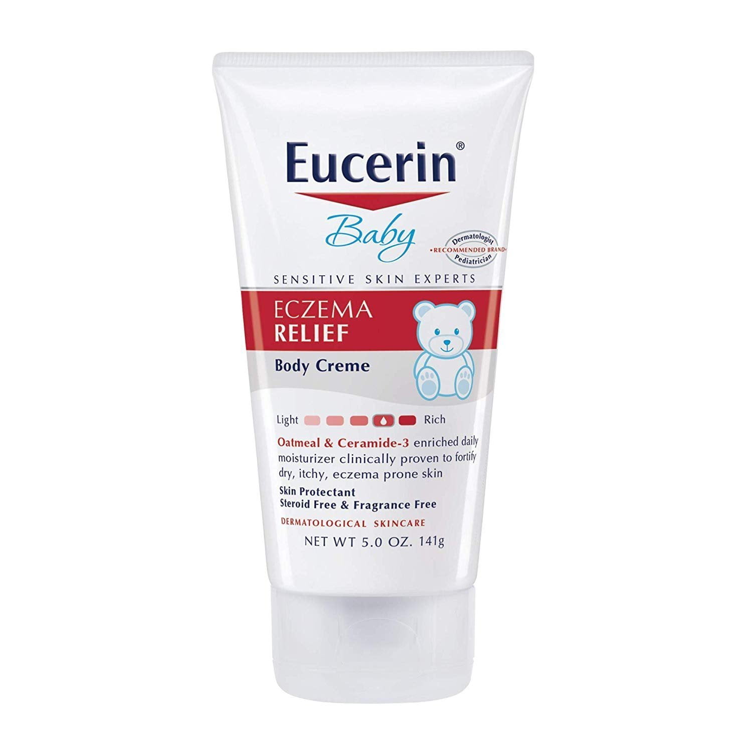 2 Pack Eucerin Baby Eczema Relief Body Creme 5.0 Ounce