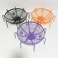 thumbnail image 2 of Halloween Spider Web Fruit Plate Fruit Basket Drain Basket, 2 of 3