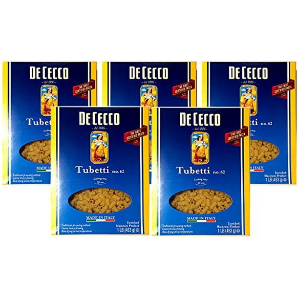 De Cecco, Tubetti No. 62 Pasta