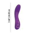 thumbnail image 4 of Bodywand G-Play Rechargeable Silicone G-Spot Vibrator, Purple, 4 of 4