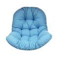 thumbnail image 1 of Cojín para silla de columpio, cómodo cojín de repuesto para hamaca, cojines de respaldo Azul, 1 of 8