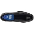 thumbnail image 2 of Nunn Bush Men's Stark Moccasin Toe Slip-On Leather Dress Casual Business Formal Loafer, Black, 9 m, 2 of 7