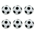 thumbnail image 2 of Mesa 6x Fútbol Fútbol Fourball Balls & 10pcs Fussball Table Rod Parachoques Sunnimix Reemplazo de bola de foosball, 2 of 8
