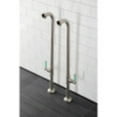 thumbnail image 4 of Kingston Brass AE810S8DKL Concord Freestanding Tub Supply Line, Brushed Nickel, 4 of 5