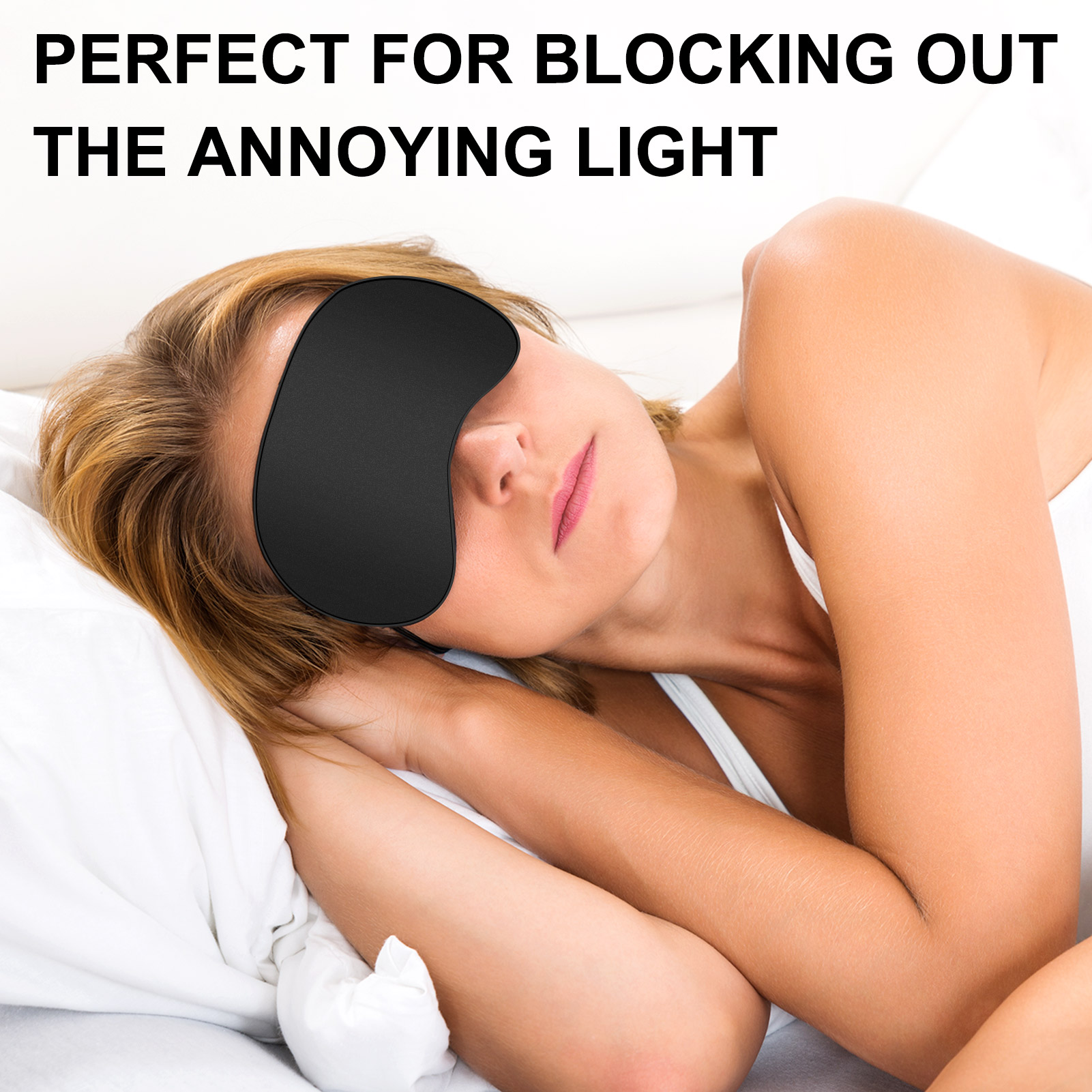 AOWOO Silk Sleep Eye Mask 4 Pack photo 4