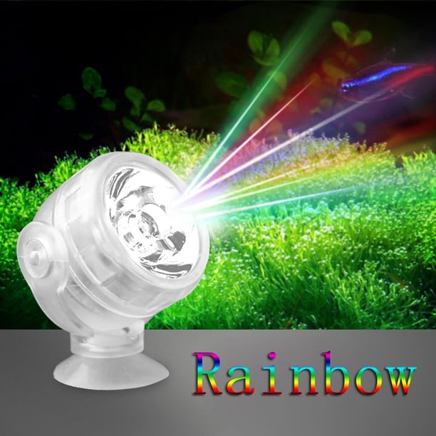 Mini foco LED impermeable para acuario, luz sumergible, lámpara para pecera Hugtrwg  Para estrenar